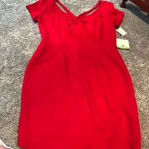 Vintage Datiani red dress special occasion NWT